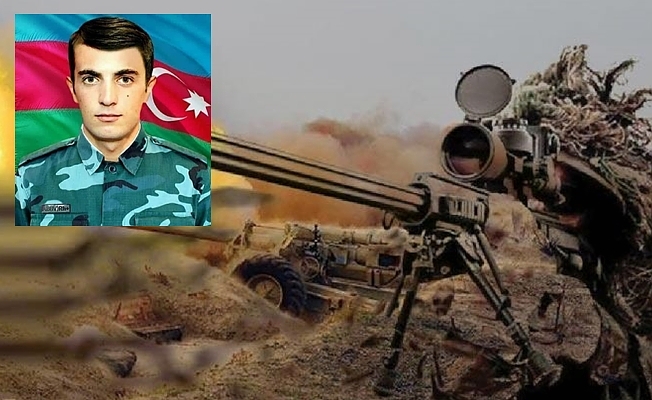 Ermeni keskin nişancı Azerbaycan askerini şehit etti