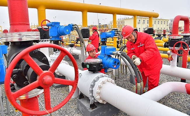 Çin doğalgaz ihtiyacının % 15’ini Orta Asya’dan karşıladı