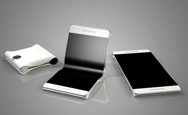 Katlanabilir akıllı telefonlar geliyor...