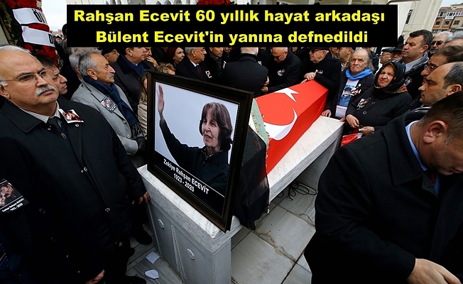 Rahşan Ecevit'e son veda