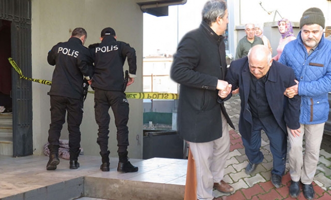 Evinin önünde silahlı saldırıya uğradı