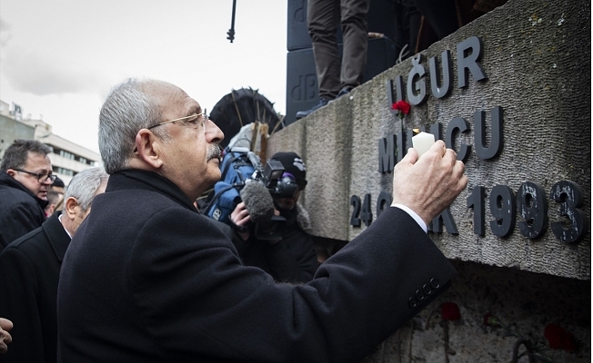 Kılıçdaroğlu Uğur Mumcu'yu andı