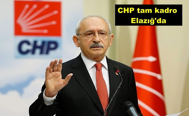 CHP’den Elazığ’a yardım ve ekipman çıkarması