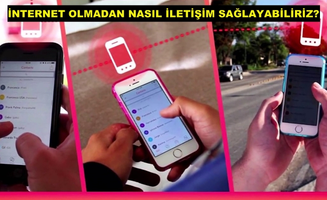 Doğal afet anında iletişim sağlayan mobil uygulamalar
