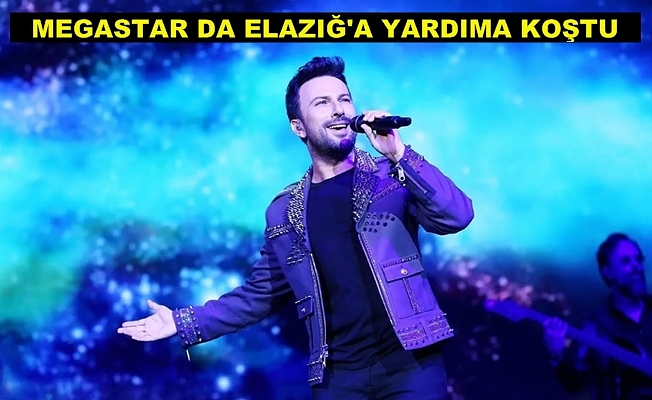 Tarkan depremzedeler için AFAD'a bağış yaptı
