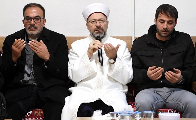 'Ölüme her an hazır olmamız lazım. Bunun da en büyük dersi, ibreti depremde var'