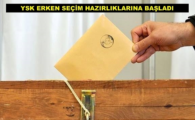 SON DAKİKA - Erken seçim geliyor