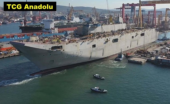 Türkiye'nin ilk uçak gemisi testlere hazır