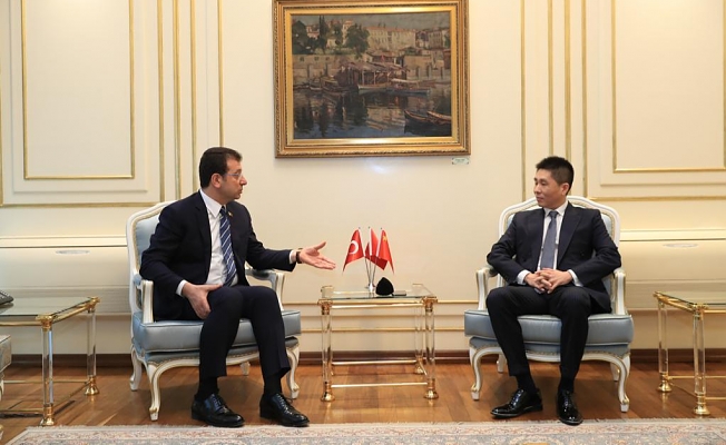 Çin Başkonsolosu Wei’den İmamoğlu’na teşekkür ziyareti