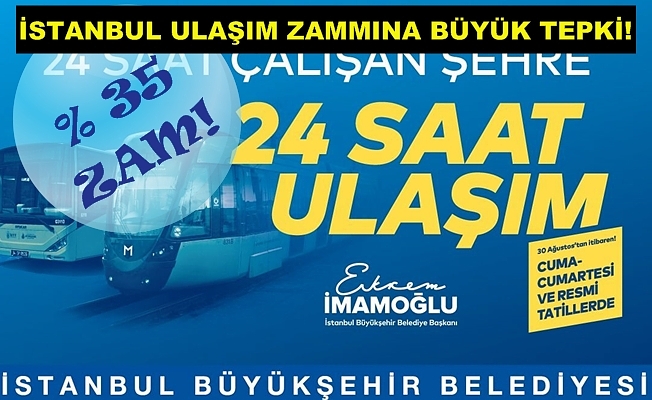 İstanbullu ulaşım zammına büyük tepki gösterdi