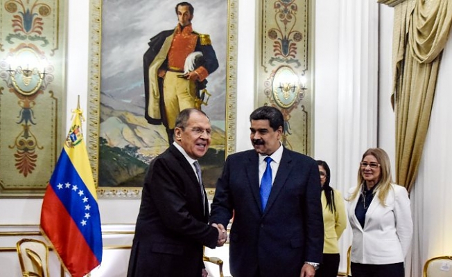 Maduro, Lavrov ile görüştü