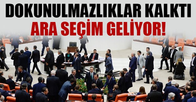 Dokumazlıklar kalktı ara seçim geliyor