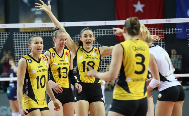 Vakıfbank bu hafta da lider