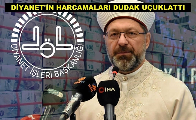 Diyanet harcamaya doymuyor!