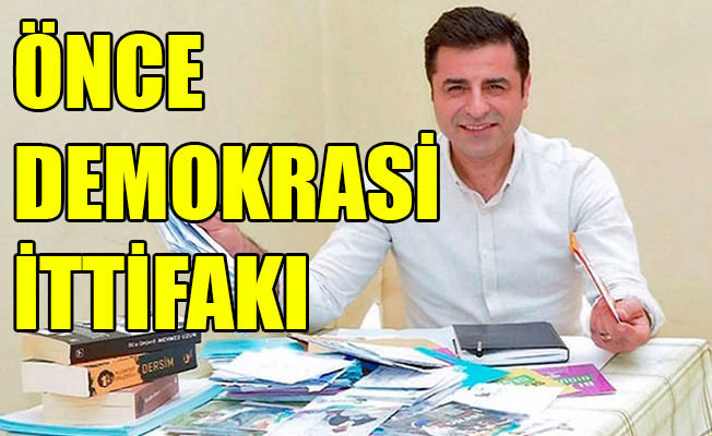 Demirtaş'tan flaş erken seçim açıklaması