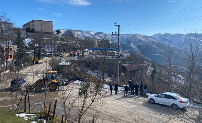 Ordu'da evler boşaltıldı