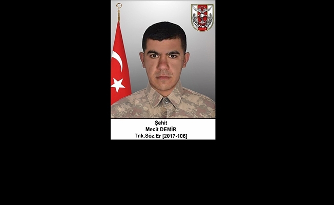 İdlib'ten şehit haberi geldi