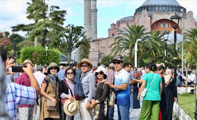 Yabancı ziyaretçi sayısında rekor