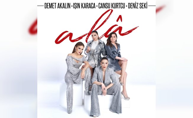 Cansu Kurtçu, Demet Akalın, Deniz Seki ve Işın Karaca ‘Ala’da buluştu