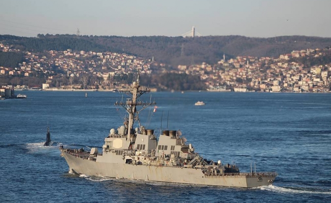 Amerikan savaş gemisi Karadeniz’de