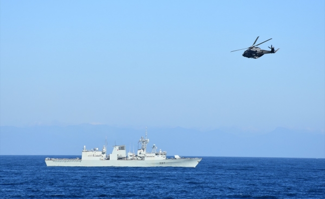 NATO'dan, Akdeniz'de tatbikat