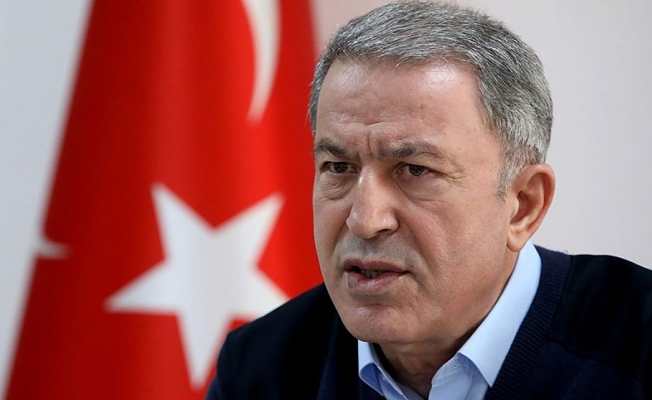 Bakan Akar: Bizim amacımız barış içinde çözümdür