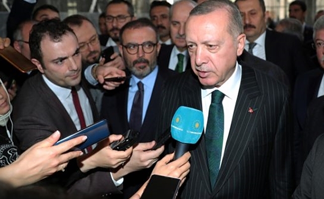 Erdoğan: Mühimmat talebimizi Trump'a ilettim