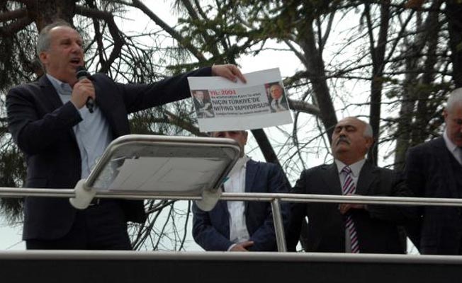 İnce'den Başbakan'a: Babanın dükkanı mı Başbakanlık?