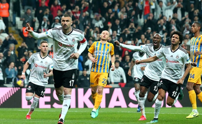 Kartal yuvasında yükseliyor