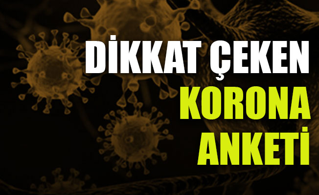 İlginç korona anketi