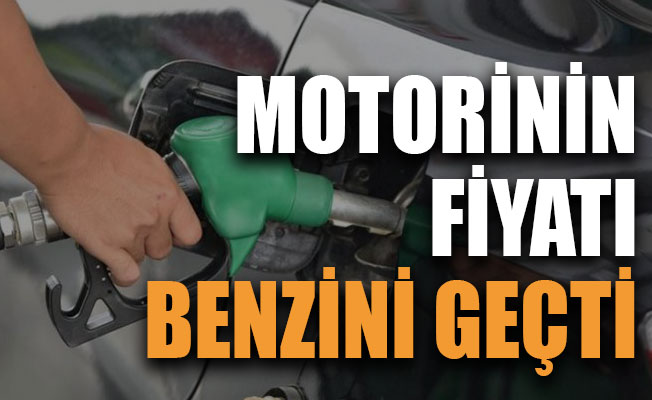 Motorinin fiyatı benzini geçti
