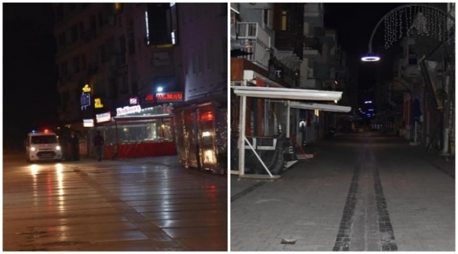 İzmir Alsancak'ta Koronavirüs sessizliği!