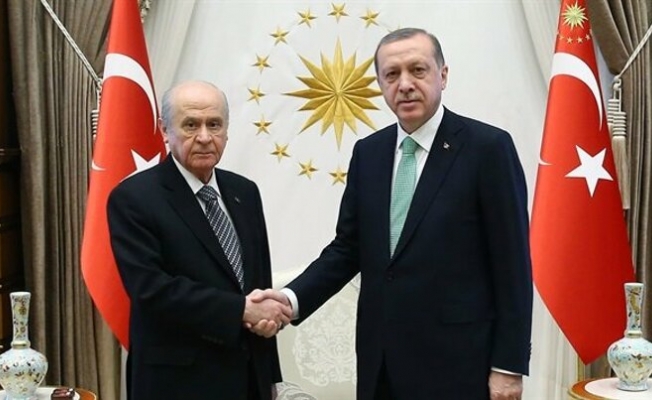 Erdoğan'ın kampanyasına Bahçeli'den jet destek