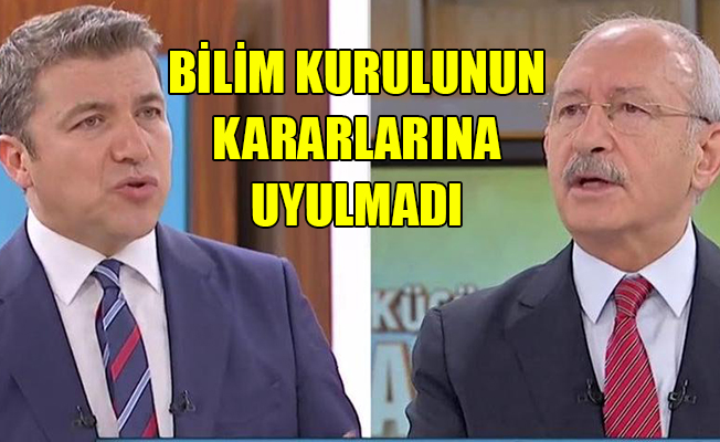 Kılıçdaroğlu:Hem evde kal diyorsun hem uçağa bin diyorsun