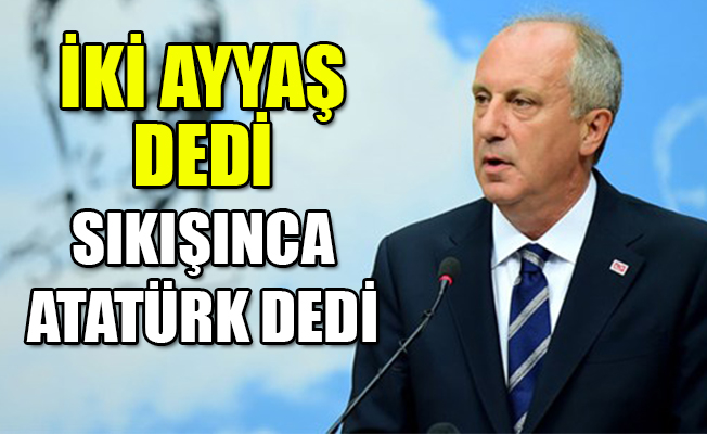 Erdoğan 'İki ayyaş' dedi, sıkışınca 'Atatürk' dedi