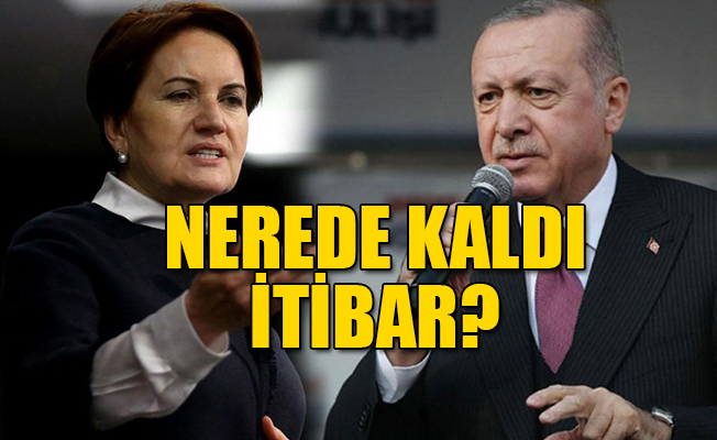 Akşener, IBAN açıklayan Erdoğan'a seslendi: İtibar nerede?
