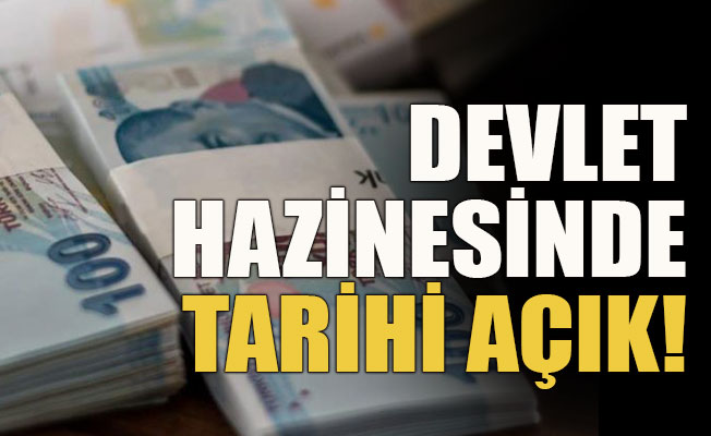 Devlet hazinesinde tarihi açık!
