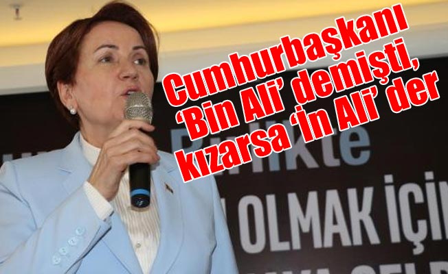 Akşener: 'Ey' sesleri boşuna değilmiş