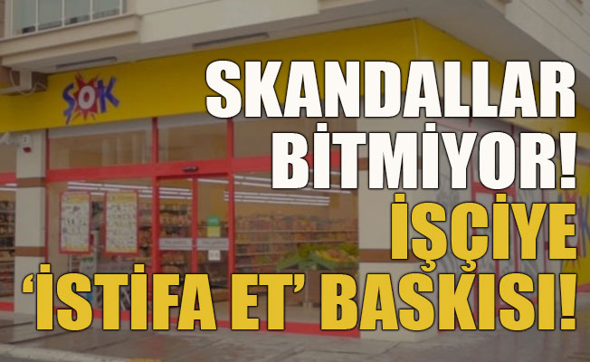 sok market te skandallar bitmiyor