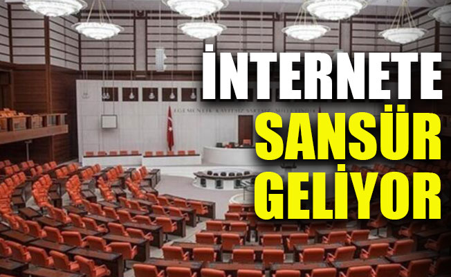 İnternete de sansür geliyor