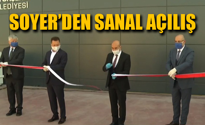 İzmir'de sosyal mesafeli-maskeli açılış