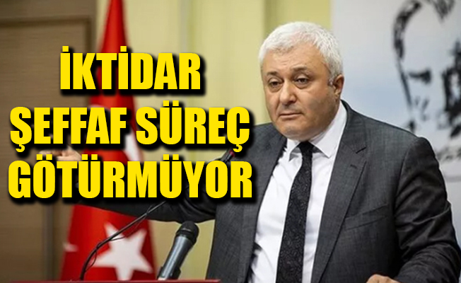 Tuncay Özkan: Hasta sayısını sürekli bir aşağıya çekme çalışması var