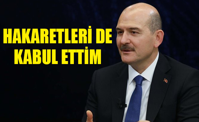 Bakan Soylu: Eleştirileri aldım, kabul ettim