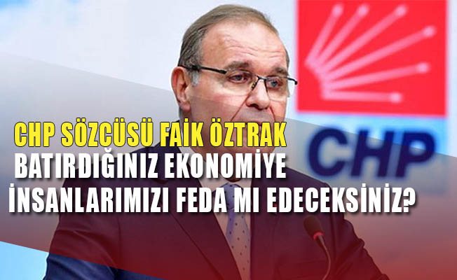 CHP'den iktidara uyarı