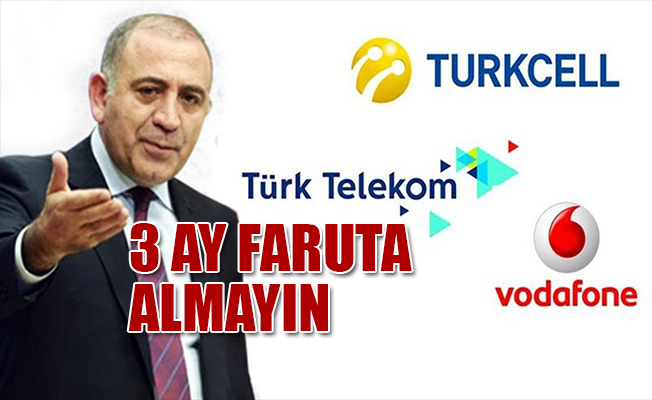 Gürsel Tekin'den GSM operatörlerine fatura çağrısı