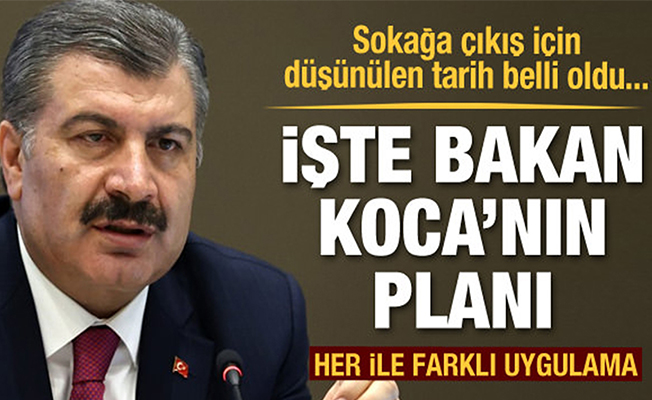 Sağlık Bakanı: Her ilin normali farklı olacak