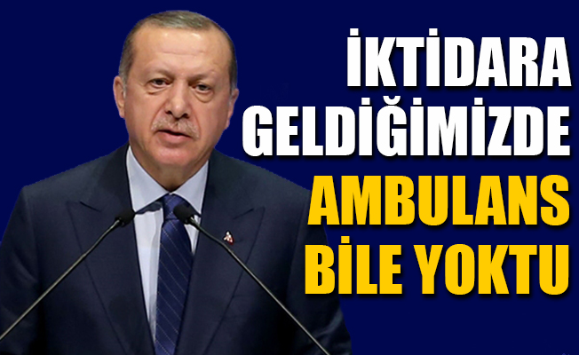Erdoğan: Türkiye sağlık alanında destan yazmıştır