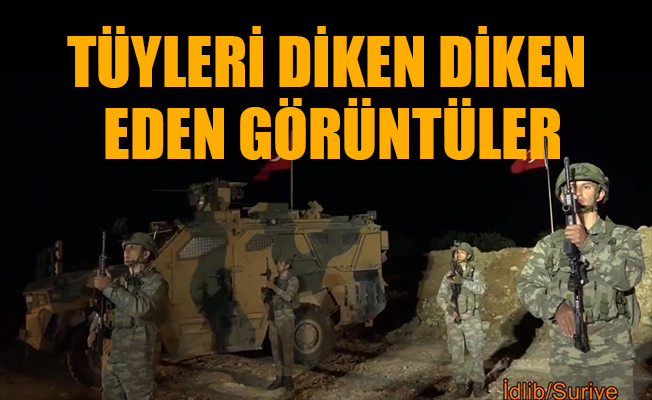 Mehmetçik saat 21:00'de İstiklal Marşı'nı böyle okudu