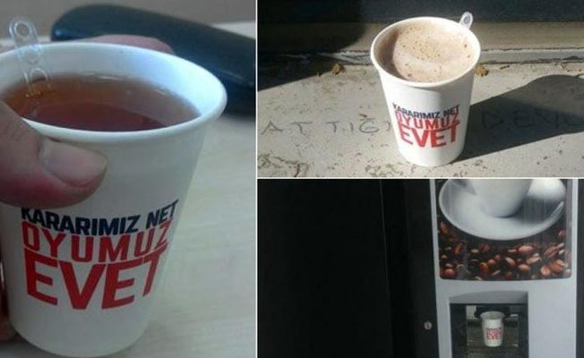 'Hayır'a gözaltı, 'evet'e destek!