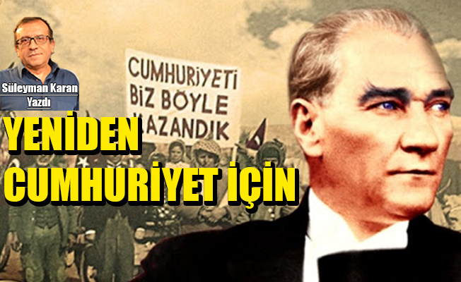Cumhuriyeti yeniden kurmak için
